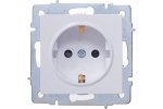 Lezard 742-0288-124 VESNA Розетка с защитой от детей керамика