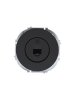 Lezard 743-4288-137 OSEN Розетка телефонная евро чёрный бархат