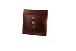 Lezard 701-0404-137 MIRA Розетка телефонная евро маун