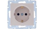 Lezard 742-0388-124 VESNA Розетка с защитой от детей керамика