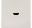 Lezard 745-9088-203 ESTET Розетка HDMI одинарная слоновая кость