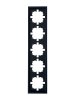 Lezard 704-4200-150 ZIMA Рамка 5-ая горизонтальная б/вст