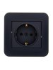 Lezard 7081-4242-124B ASTI Розетка с защитой от детей ПБТ