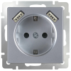 Lezard 704-7488-192TC ZIMA Розетка TC+ USB разъем