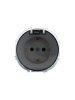 Lezard 743-9088-123BIPCH OSEN Розетка с/з с крышкой ПБТ слоновая кость IP44