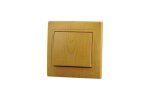 Lezard 701-0701-103 MIRA Кнопка звонка ольха