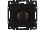 Lezard 703-4188-117 RAIN Диммер 500 Вт с фильтром и предохранителем цв. черный графит матовый
