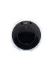 Lezard 743-4288-123BIPCH OSEN Розетка с/з с крышкой ПБТ чёрный бархат IP44