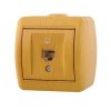 Lezard NATA Розетка компьютерная, 710-0700-139