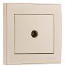 Lezard RAIN Розетка ТВ проходная, 703-3030-129