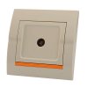 Lezard DERIY Розетка ТВ проходная, 702-0303-129