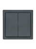 Lezard 752-3400-101 LETO Выключатель двойной