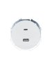 Lezard 743-0288-192TC OSEN Розетка TC+ USB разъем белая