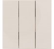 Lezard 745-9088-109 ESTET Выключатель тройной слоновая кость