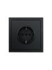 Lezard 704-4288-124BQC ZIMA Розетка с защитой от детей ПБТ