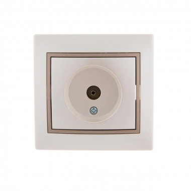 Фотография товара 'Lezard 701-3031-130 MIRA Розетка ТВ оконечная'