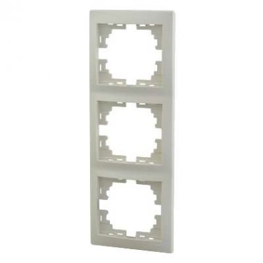 Фотография товара 'Lezard MIRA Рамка 3-ая вертикальная, 701-0300-153'