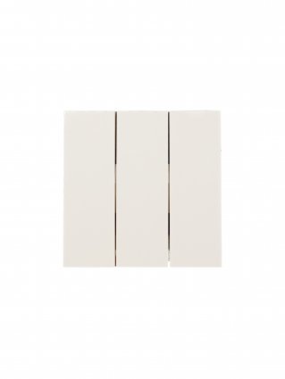 Фотография товара 'Lezard 704-9088-109QC ZIMA Выключатель тройной слоновая кость'