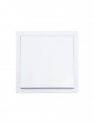 Фотография товара 'Lezard 704-0288-100QC ZIMA Выключатель белый безвинтовой зажим/клемма'