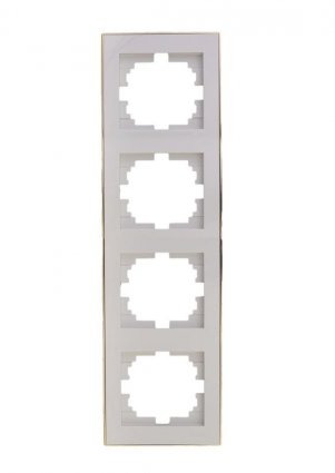 Фотография товара 'Lezard RAIN Рамка 4-ая вертикальная, 703-0226-154'