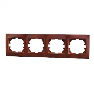 Фотография товара 'Lezard MIRA Рамка 4-ая горизонтальная, 701-0601-149'