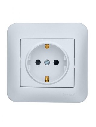 Фотография товара 'Lezard 7081-3030-124B ASTI Розетка с защитой от детей ПБТ'