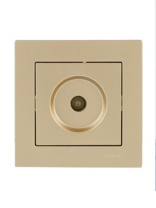 Фотография товара 'Lezard 742-3688-129 VESNA Розетка ТВ проходная'