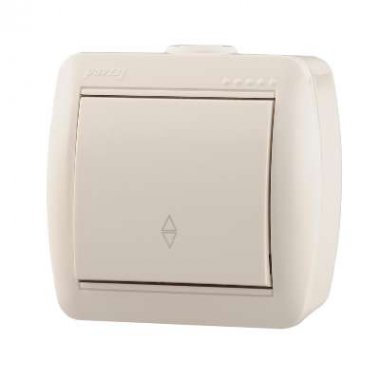 Фотография товара 'Lezard NATA Выключатель проходной, 710-0200-105'