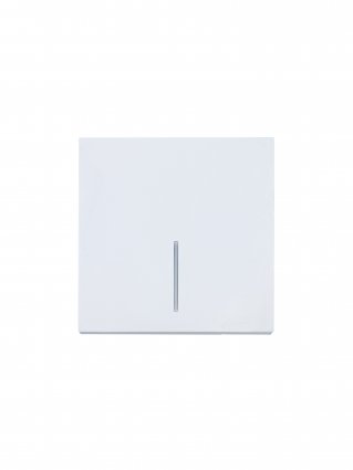 Фотография товара 'Lezard 704-0288-111QC ZIMA Выключатель с подсветкой белый безвинтовой зажим/клемма'