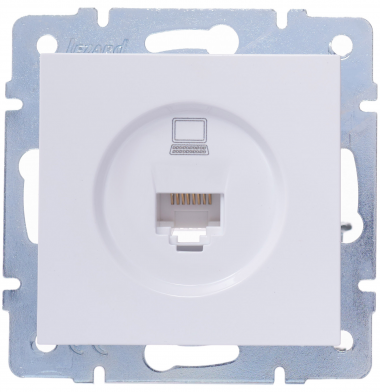 Фотография товара 'Lezard 742-4388-140 VESNA Розетка компьютерная'