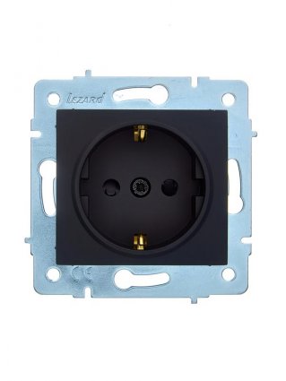 Фотография товара 'Lezard 7081-4288-124B ASTI Розетка с защитой от детей ПБТ'