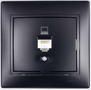 Фотография товара 'Lezard MIRA Розетка компьютерная евро, 701-4242-139'