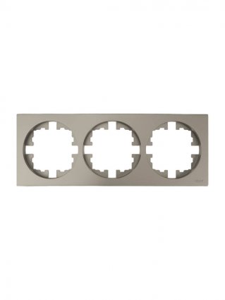 Фотография товара 'Lezard 743-3700-148 OSEN Рамка 3-ая б/вст титан'