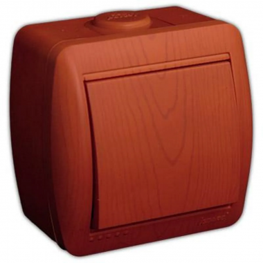 Фотография товара 'Lezard 710-0600-103 NATA Кнопка звонка вишня'