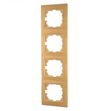 Фотография товара 'Lezard MIRA Рамка 4-ая вертикальная, 701-4700-154'