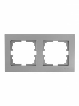 Фотография товара 'Lezard 742-3500-147 VESNA Рамка 2-ая горизонтальная б/вст'