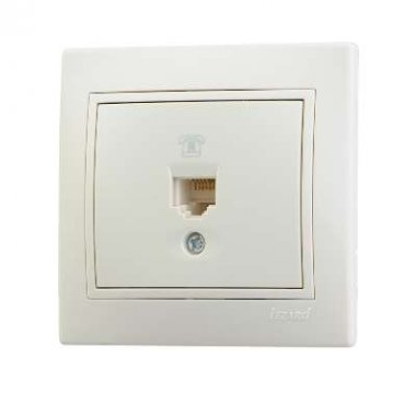 Фотография товара 'Lezard MIRA Розетка телефонная евро, 701-0303-137'