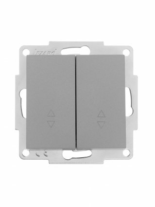 Фотография товара 'Lezard 742-3588-106 VESNA Выключатель проходной двойной'