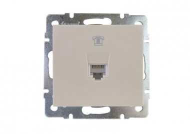 Фотография товара 'Lezard RAIN Розетка телефонная евро, 703-0388-137'