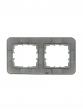 Фотография товара 'Lezard 7081-3500-147 ASTI Рамка 2-ая горизонтальная б/вст'