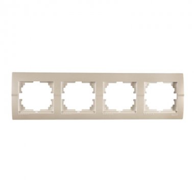 Фотография товара 'Lezard DERIY Рамка 4-ая горизонтальная, 702-3000-149'