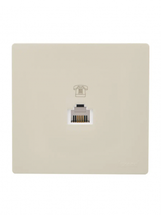 Фотография товара 'Lezard 752-0300-137 LETO Розетка телефонная евро'