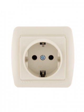 Фотография товара 'Lezard DEMET Розетка с заземлением, 711-0300-122'