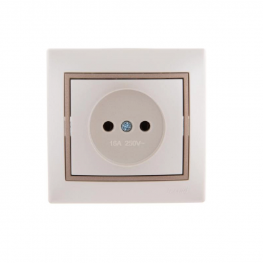 Фотография товара 'Lezard 701-3031-121 MIRA Розетка б/з керамика'