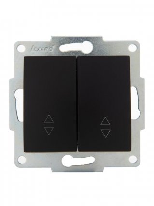 Фотография товара 'Lezard KARINA Выключатель проходной двойной, 707-4288-106'