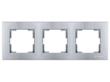 Фотография товара 'Lezard 7081-4300-148 ASTI Рамка 3-ая горизонтальная б/вст'