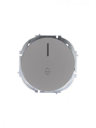 Фотография товара 'Lezard 743-7488-108 OSEN Кнопка звонка с подсветкой серый матовый'