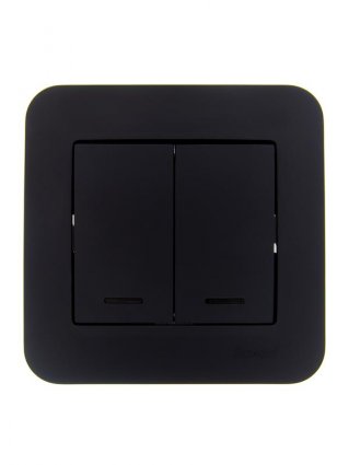 Фотография товара 'Lezard 7081-4242-112 ASTI Выключатель двойной с подсветкой'