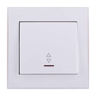 Фотография товара 'Lezard RAIN Выключатель проходной с подсветкой, 703-0202-114'