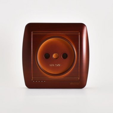 Фотография товара 'Lezard DEMET Розетка без заземления, 711-0400-121'